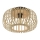 Leuchten Direkt 11412-79 - Пристельова люстра RACOON 1xE27/40W/230V діаметр 40 см бамбук