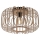Leuchten Direkt 11413-79 - Пристельова люстра RACOON 1xE27/40W/230V діаметр 50 см бамбук