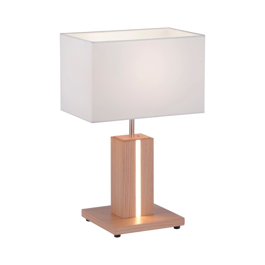 Leuchten Direkt 11421-78 - Настільна LED лампа з регулюванням яскравості AMANDA 1xE27/40W/230V + 1xLED/5W