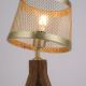 Leuchten Direkt 11423-60 - Настольная лампа FREDERIK 1xE27/60W/230V дерево манго