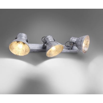 Leuchten Direkt 11480-77 - Точечный светильник SAMIA 3xE27/25W/230V