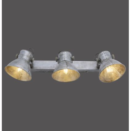 Leuchten Direkt 11480-77 - Точечный светильник SAMIA 3xE27/25W/230V