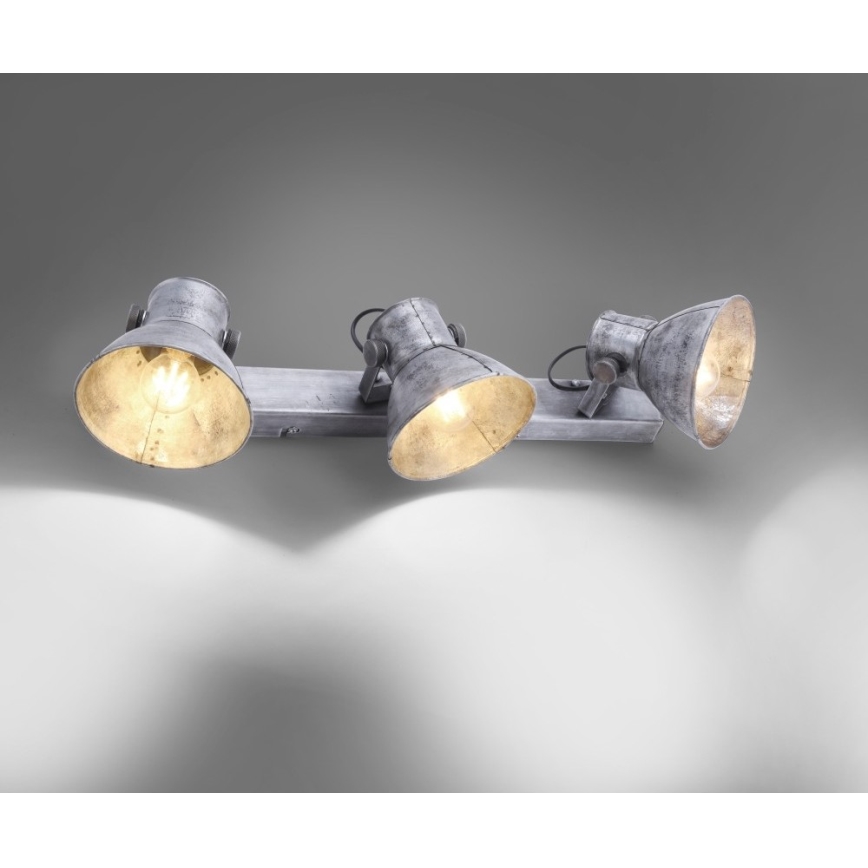 Leuchten Direkt 11480-77 - Точковий світильник SAMIA 3xE27/25W/230V