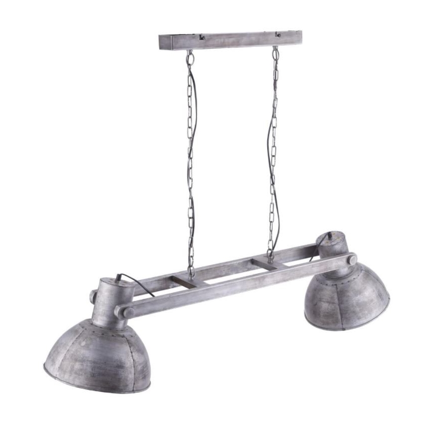 Leuchten Direkt 11483-77 - Люстра на тросе SAMIA 2xE27/25W/230V