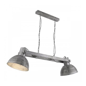 Leuchten Direkt 11483-77 - Підвісна люстра SAMIA 2xE27/25W/230V