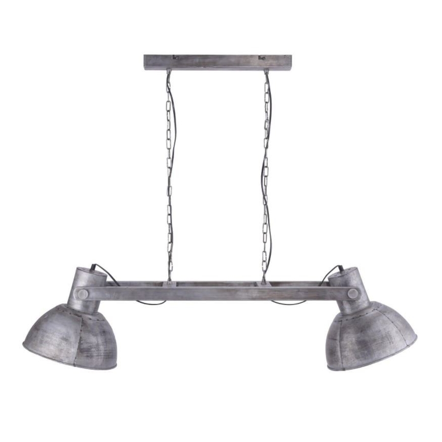 Leuchten Direkt 11483-77 - Підвісна люстра SAMIA 2xE27/25W/230V