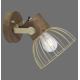 Leuchten Direkt 11486-60 - Настенный точечный светильник ALAMI 1xE27/25W/230V дерево манго