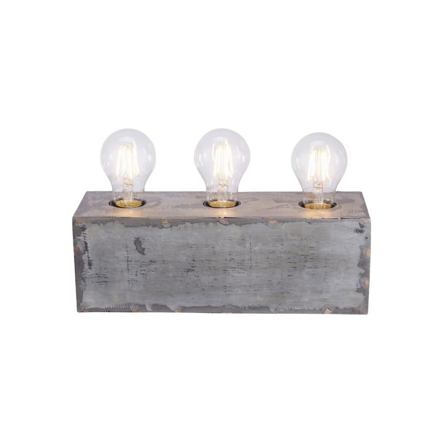 Leuchten Direkt 11498-77 - Настольная лампа SAMIA 3xE27/25W/230V