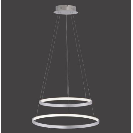 Leuchten Direkt 11525-21 - Світлодіодна підвісна люстра CIRCLE 1xLED/15W/230V + LED/25W