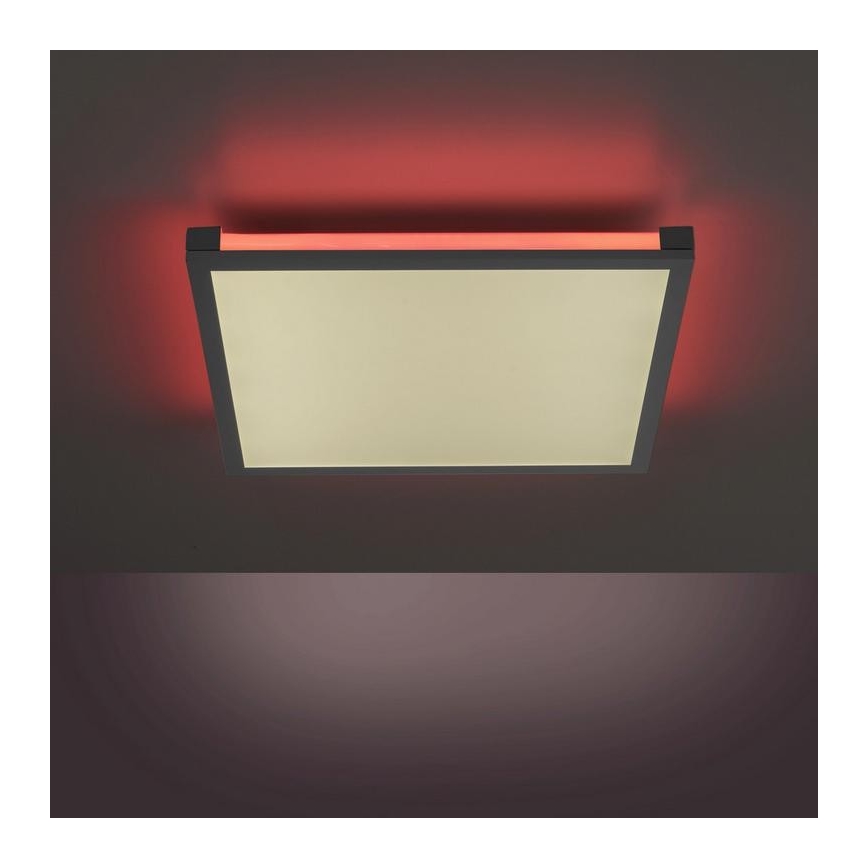 Leuchten Direkt 11621-18 - Светодиодный потолочный RGB-светильник с регулированием яркости MARIO LED/24W/230V 2700-5000K + пульт ДУ