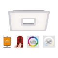 Leuchten Direkt 11645-16 - Светодиодный RGB потолочный светильник с диммером RECESS LED/22,5W/230V + LED/5W + дистанционное управление