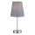 Leuchten Direkt 11680-15 - Настільна лампа HEINRICH 1xE14/40W/230V сірий