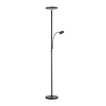 Leuchten Direkt 11709-18 - LED торшер з регулюванням яскравості HANS LED/22W/230V + LED/4W