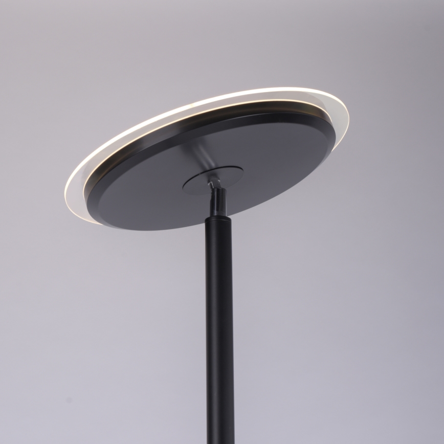 Leuchten Direkt 11709-18 - LED торшер з регулюванням яскравості HANS LED/22W/230V + LED/4W