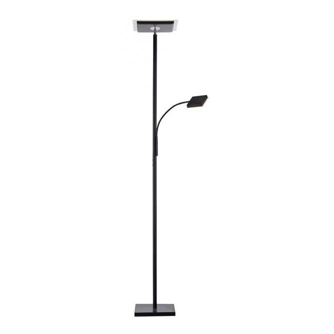 Leuchten Direkt 11710-18 - Светодиодный торшер с регулированием яркости HANS LED/21,5W/230V + LED/4W
