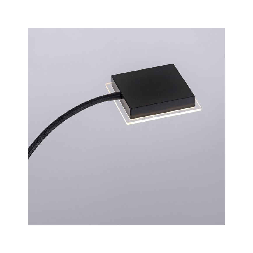 Leuchten Direkt 11710-18 - Светодиодный торшер с регулированием яркости HANS LED/21,5W/230V + LED/4W