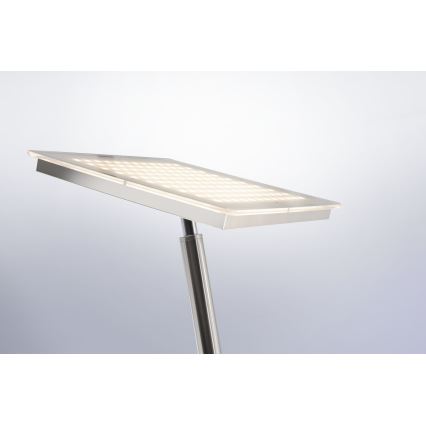 Leuchten Direkt 11710-55 - Светодиодный торшер с регулированием яркости HANS LED/22W/230V + LED/4W