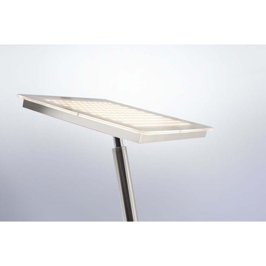 Leuchten Direkt 11710-55 - Светодиодный торшер с регулированием яркости HANS LED/22W/230V + LED/4W