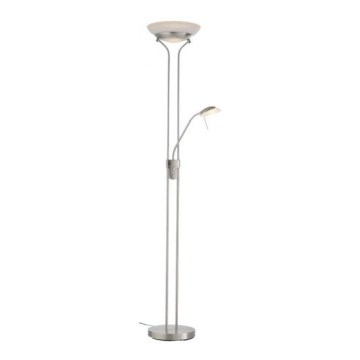 Leuchten Direkt 11730-55 - Светодиодный торшер с регулированием яркости ZAHARA LED/16W/230V + LED/5W