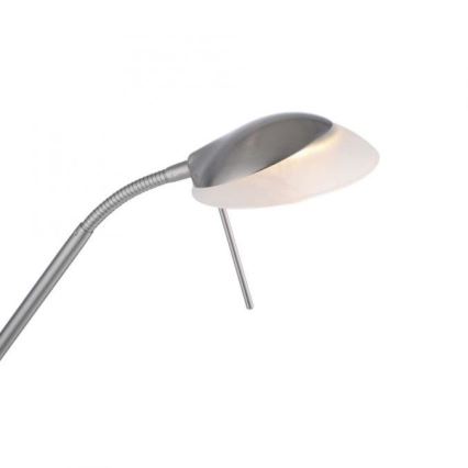Leuchten Direkt 11730-55 - Светодиодный торшер с регулированием яркости ZAHARA LED/16W/230V + LED/5W