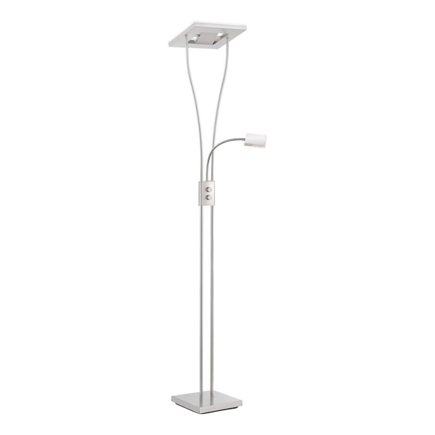 Leuchten Direkt 11776-55 - LED Торшер з регулюванням яскравості HELIA LED/16,8W/230V + 2xLED/3,8W