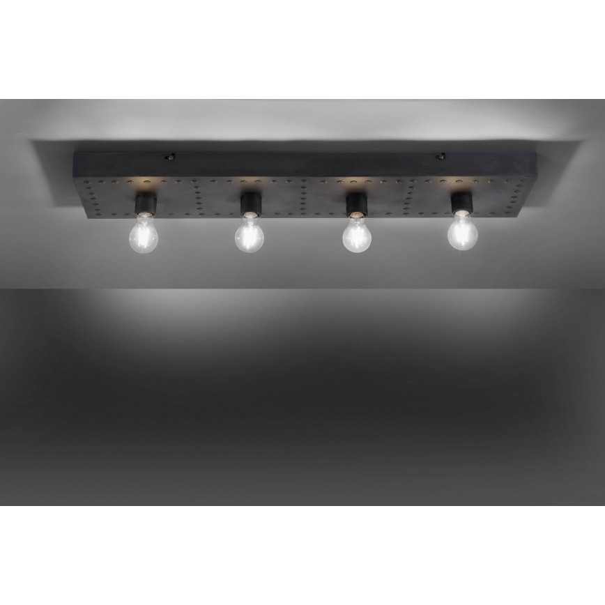Leuchten Direkt 11919-18 - Потолочный светильник SAMIA 4xE27/25W/230V