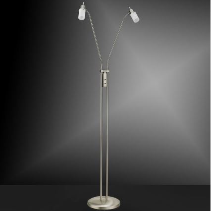 Leuchten Direkt 11937-55 - LED Торшер MAX LED 2xGU10/4W/230V