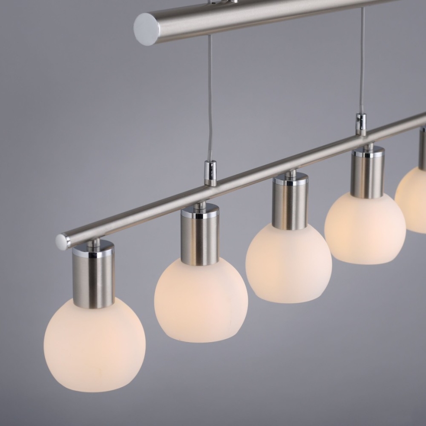 Leuchten Direkt 11939-55 - Люстра на тросе BENEDIKT 5xE14/40W/230V