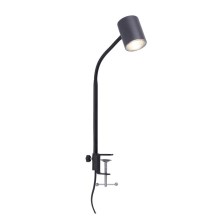 Leuchten Direkt 11940-13 -Светодиодная настольная лампа с зажимом TARIK 1xGU10/5W/230V