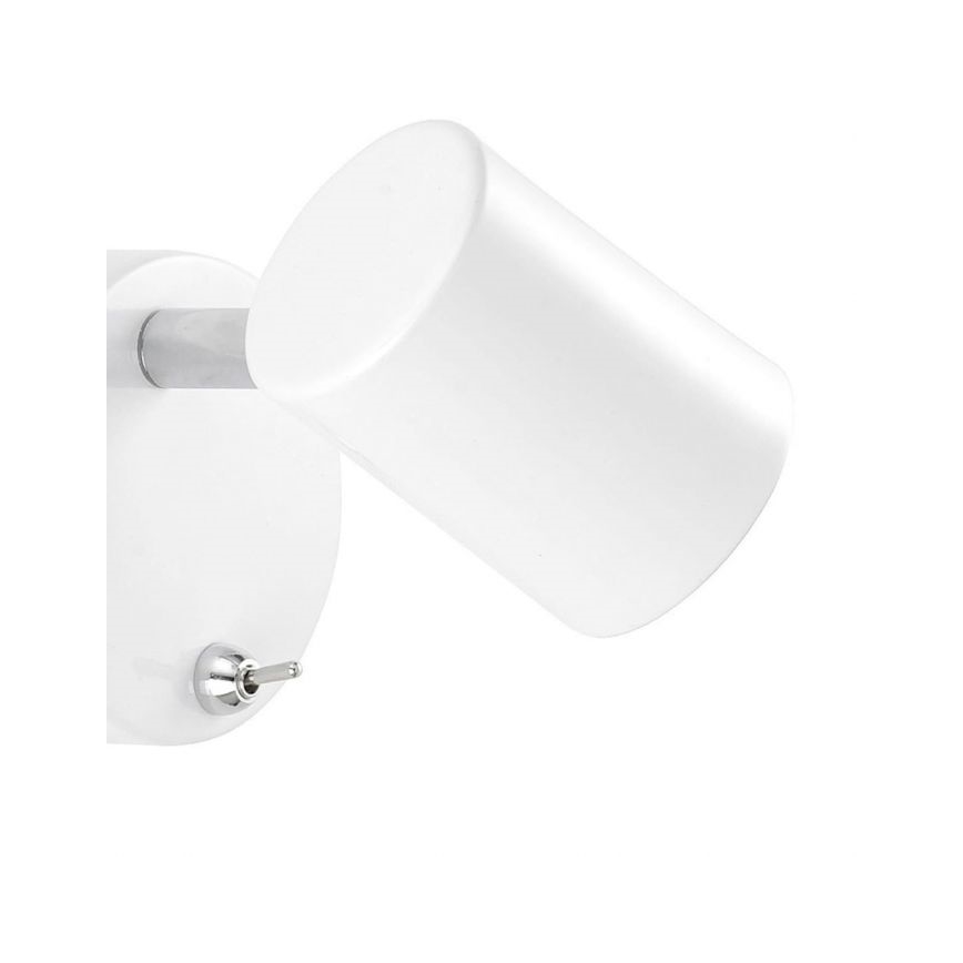 Leuchten Direkt 11941-16 - Светодиодный настенный точечный светильник TARIK 1xGU10/5W/230V белый