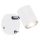 Leuchten Direkt 11941-16 - Светодиодный настенный точечный светильник TARIK 1xGU10/5W/230V белый