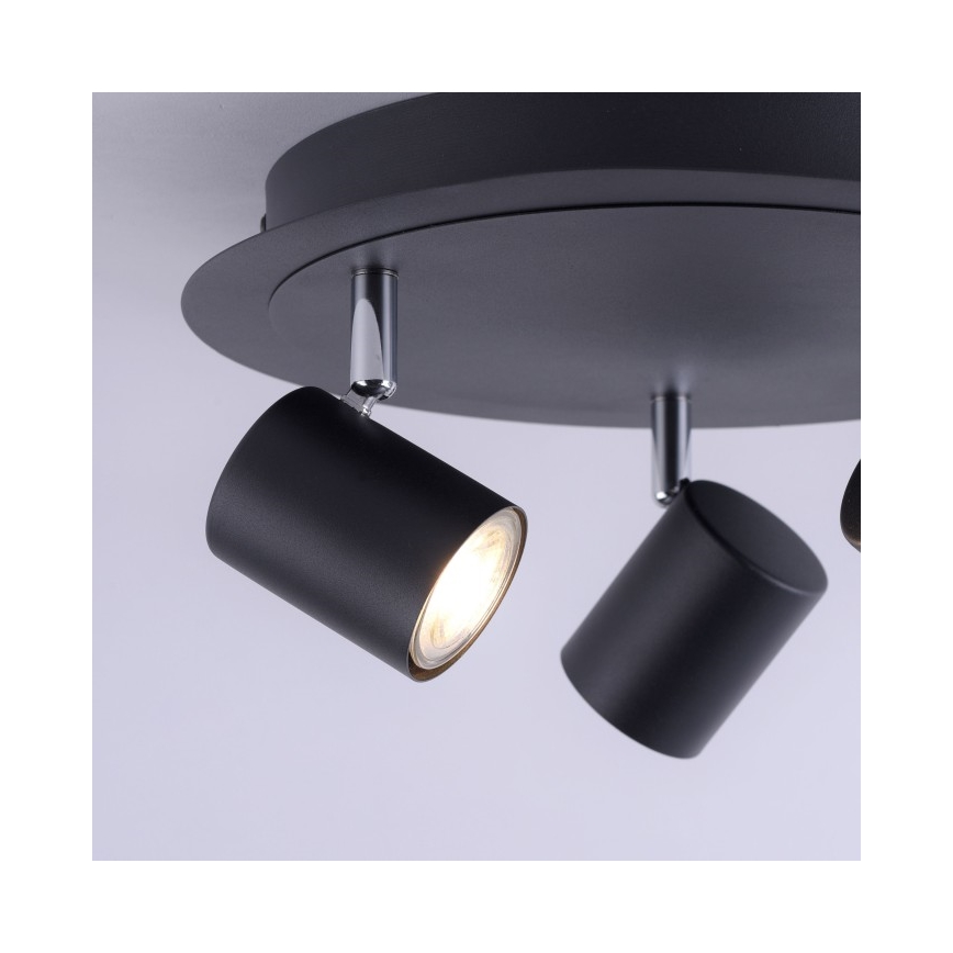 Leuchten Direkt 11943-13 - Светодиодный точечный светильник TARIK 3xGU10/5W/230V антрацит