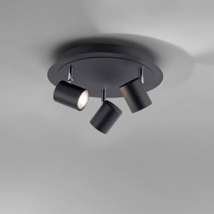 Leuchten Direkt 11943-13 - Светодиодный точечный светильник TARIK 3xGU10/5W/230V антрацит