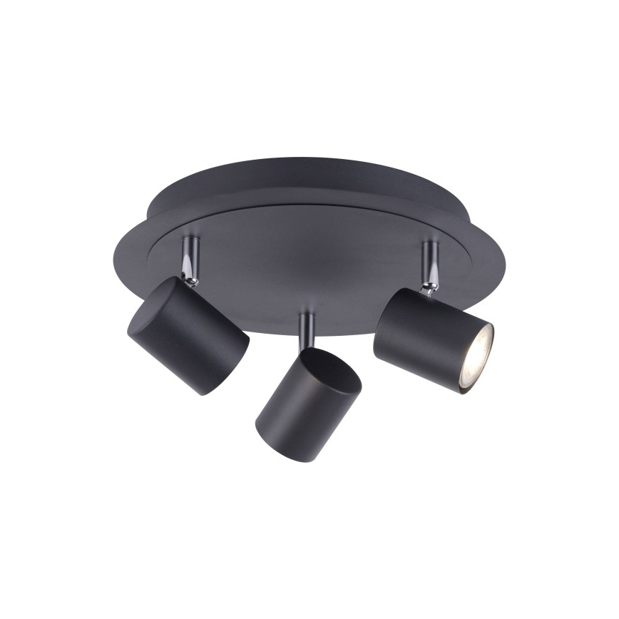 Leuchten Direkt 11943-13 - Точковий LED світильник TARIK 3xGU10/5W/230V антрацит
