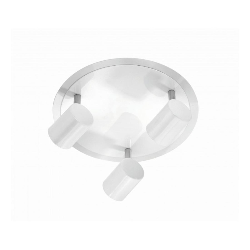 Leuchten Direkt 11943-16 - Светодиодный точечный светильник TARIK 3xGU10/5W/230V белый