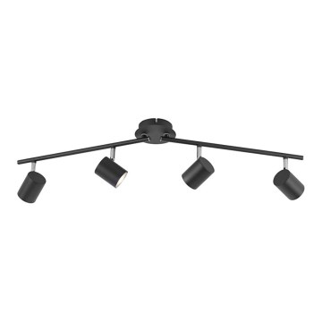 Leuchten Direkt 11944-13 - Точковий LED світильник TARIK 4xGU10/5W/230V антрацит
