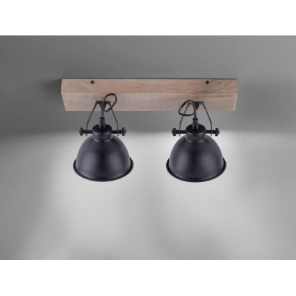 Leuchten Direkt 11982-18 - Прожектор SAMIA 2xE14/40W/230V черный