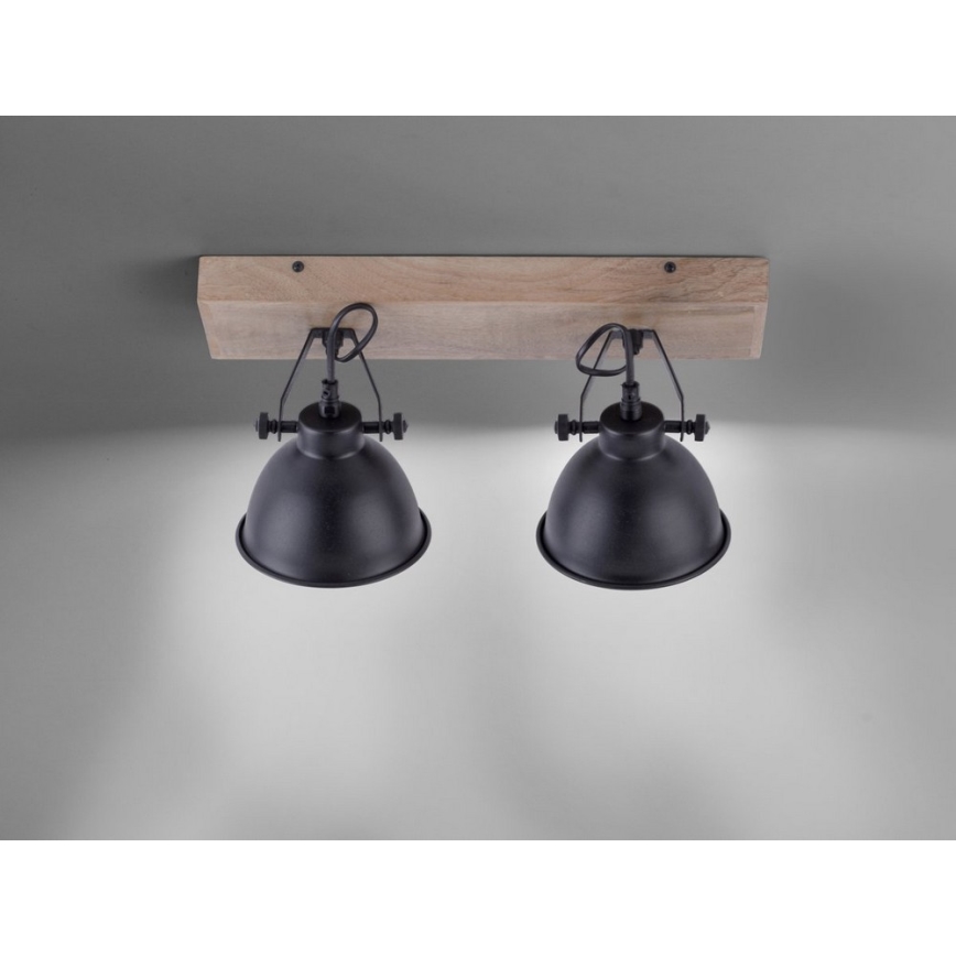 Leuchten Direkt 11982-18 - Прожектор SAMIA 2xE14/40W/230V черный