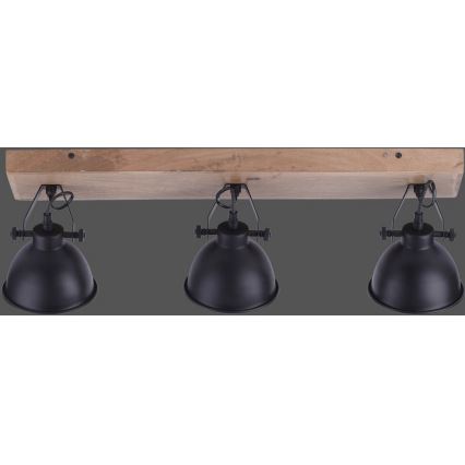 Leuchten Direkt 11983-18 - Прожектор SAMIA 3xE14/40W/230V черный
