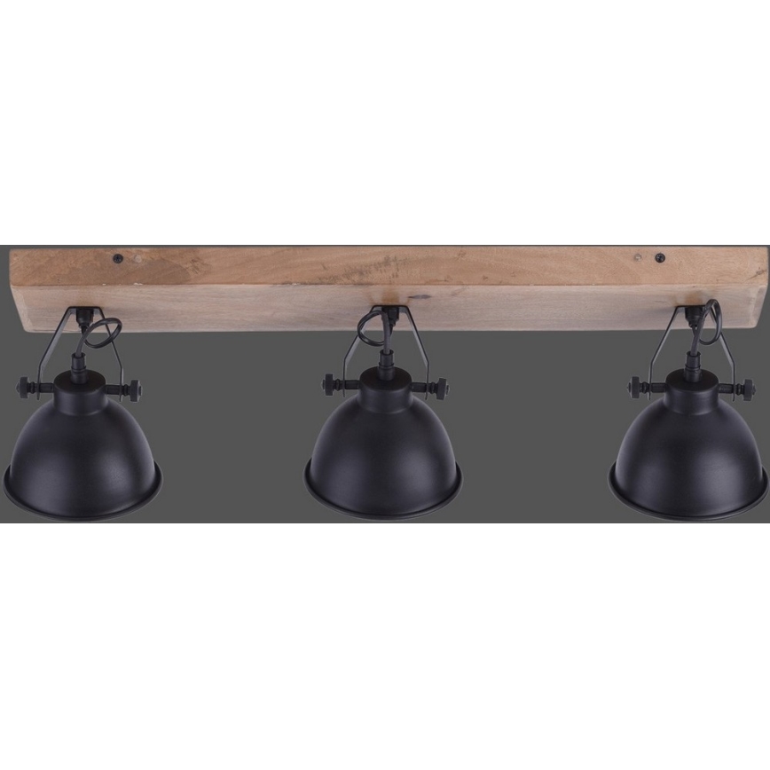 Leuchten Direkt 11983-18 - Прожектор SAMIA 3xE14/40W/230V чорний