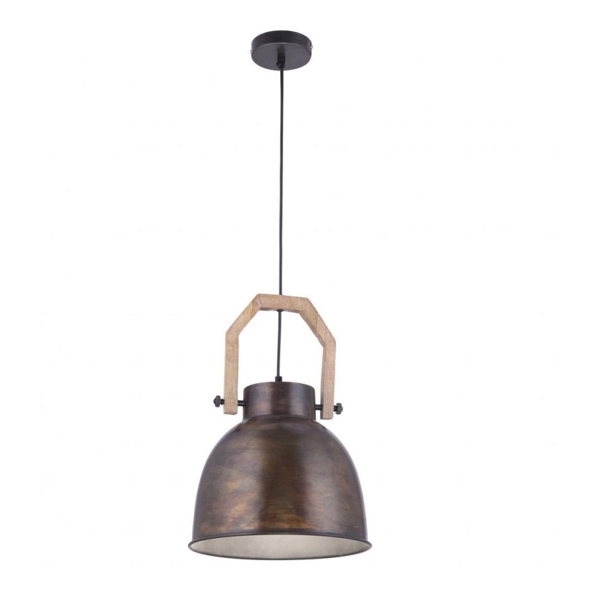 Leuchten Direkt 11986-18 - Підвісна люстра SAMIA 1xE27/40W/230V дерево манго