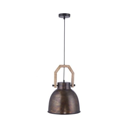 Leuchten Direkt 11986-18 - Підвісна люстра SAMIA 1xE27/40W/230V дерево манго