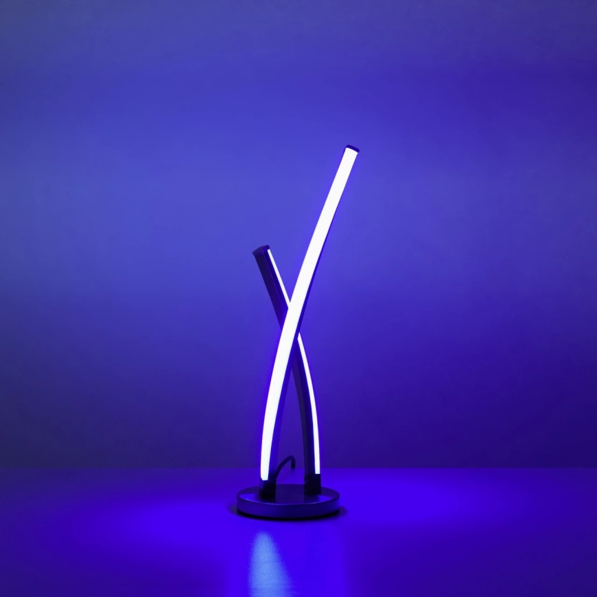 Leuchten Direkt 11991-55 - Светодиодная настольная RGB-лампа с регулированием яркости SWING LED/9,5W/230V 2700-5000K + дистанционное управление