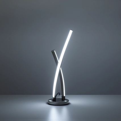 Leuchten Direkt 11991-55 - Светодиодная настольная RGB-лампа с регулированием яркости SWING LED/9,5W/230V 2700-5000K + дистанционное управление