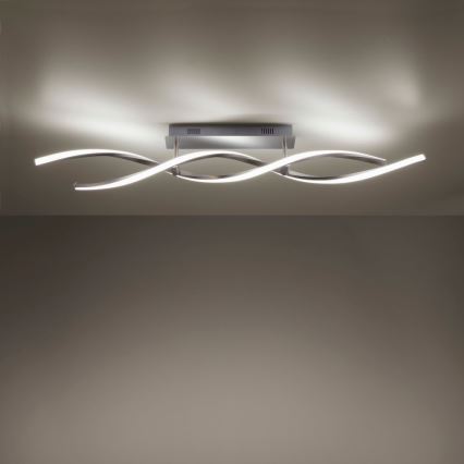 Leuchten Direkt 11993-55 - Пристельова LED RGB люстра з регулюванням яскравості SWING 2xLED/8,5W/230V 2700-5000K + дистанційне керування