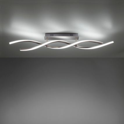 Leuchten Direkt 11993-55 - Пристельова LED RGB люстра з регулюванням яскравості SWING 2xLED/8,5W/230V 2700-5000K + дистанційне керування