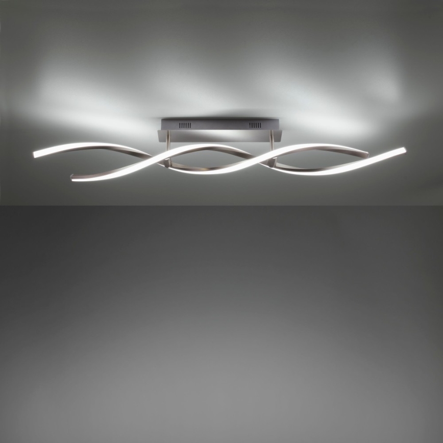 Leuchten Direkt 11993-55 - Пристельова LED RGB люстра з регулюванням яскравості SWING 2xLED/8,5W/230V 2700-5000K + дистанційне керування