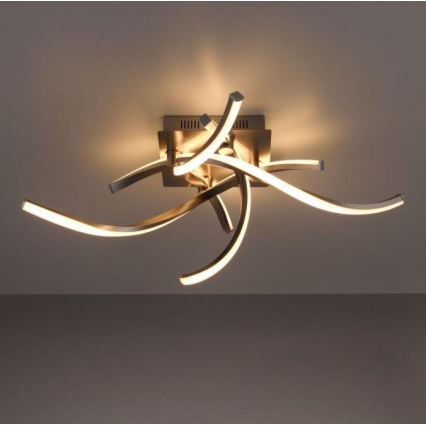 Leuchten Direkt 11995-55 - Пристельова LED RGB люстра з регулюванням яскравості SWING LED/24,4W/230V 2700-5000K + дистанційне керування