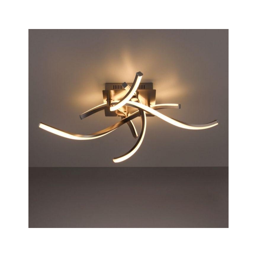 Leuchten Direkt 11995-55 - Пристельова LED RGB люстра з регулюванням яскравості SWING LED/24,4W/230V 2700-5000K + дистанційне керування