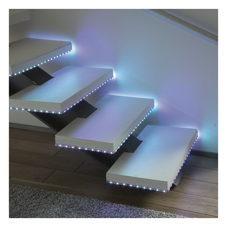 Leuchten Direkt 1210-70-BH - Светодиодная диммируемая RGB-лента TEANIA 3 м 16,2W/12/230V + пульт ДУ